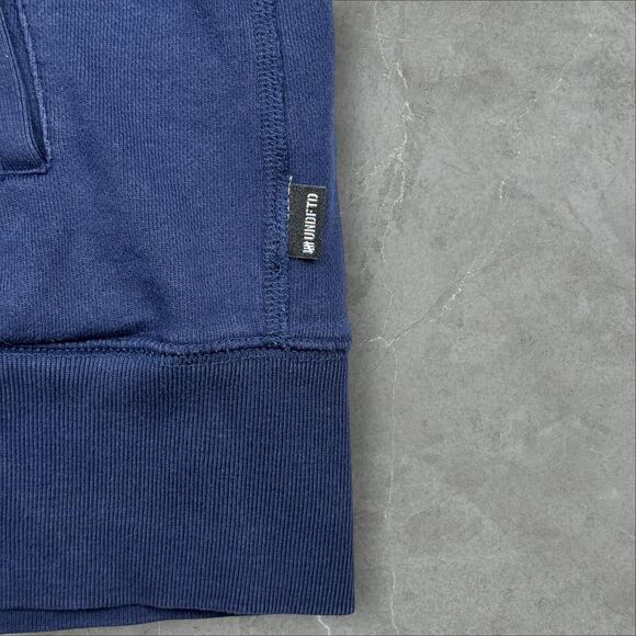 Navy and Yellow Undefeated UNDFTD Spell out Zip-up Hoodie Sweatshirt - Medium - Picture 5 of 8